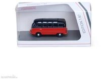 Schuco H0 (1:87) 452682606 - 1:87 VW T1 Samba Rot/Schwarz Modellbahn