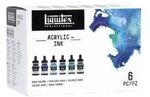 Liquitex 3699375 - Liquitex Ink Set Wassert&ouml;ne 6x Tabletop