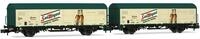Arnold N HN6704 - RENFE, 2-tlg. Set JPD-Wagen &bdquo;San Miguel&ldquo;, beige/gr&uuml;n,...