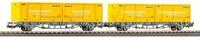 Piko H0 (1:87) 27748 - 2er Set Containertragwg. 2x 20'' WP Post-Container CH-AAE VI