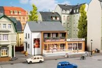 Auhagen 12356 - D&ouml;ner- und Barbershop Modellbahn