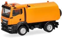 Herpa H0 (1:87) 321617 - MAN TGS NN road sweeper, municipal orange Modellbahn