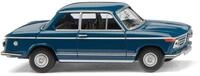 Wiking H0 (1:87) 018310 - BMW 2002 - gr&uuml;nblau Modellbahn