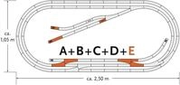 Roco H0 (1:87) 61104 - Gleisset E Modellbahn