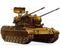 Tamiya 300035099 - 1:35 BW Flak-Panzer Gepard (1) Modellbau