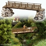 Busch H0 (1:87) 1497 - Holzbr&uuml;cke Modellbahn