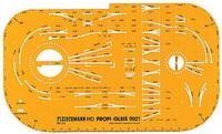 Fleischmann H0 (1:87) 9921 - Gleisplanschablone f&uuml;r das Fleischmann H0 PROFI-Gleis
