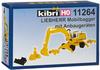Kibri H0 (1:87) 11264 - Spur H0 LIEBHERR Mobilbagger mit Anbaugeräten...