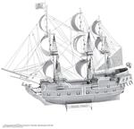 Metal Earth 502900 - Metal Earth: Iconx Black Pearl Spielzeug