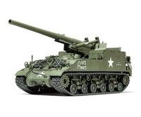Tamiya 300035351 - 1:35 US M40 155mm Haubitze (8) Modellbau Tamiya 300035351 - 1:35 US M40 155mm Haubitze (8) Modellbau