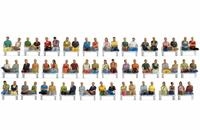 Noch H0 (1:87) 16072 - Mega-Spar-Set Sitzende Passagiere Modellbahn