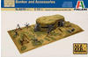 Italeri 510006070 - 1:72 WWII - Zubehörteile und Bunker Modellbau