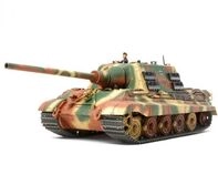 Tamiya 300032569 - 1:48 WWII Dt.Schw.Pz.Jagdtiger Fr&uuml;h.Pr. Modellbau