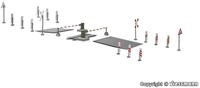 Viessmann H0 (1:87) 5108 - H0 Bahnschranke EB&Uuml;T 80, vollautomatisch Modellbahn