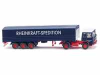 Wiking H0 (1:87) 051701 - Pritschensattelzug (MAN) Rheinkraft-Spedition Modellbahn
