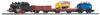 Piko H0 (1:87) 57113 - Start-Set mit Bettung Güterzug Modellbahn
