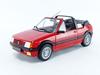 Solido 421189000 - 1:18 Peugeot 205 Cabrio rot Modellbahn
