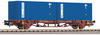 Piko H0 (1:87) 58755 - Containertragwagen FS IV 2x20 Container Modellbahn