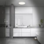 LED-Bad-Deckenleuchte Slim Drip, wei&szlig;, &Oslash; 42 cm, IP44