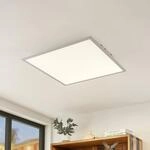 Lindby LED-Panel Luay, 60 x 60 cm, CCT, Remote, dimmbar
