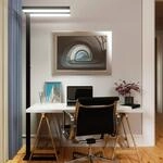 Arcchio LED-Stehlampe Logan Basic, schwarz, 7500 lm, dimmbar