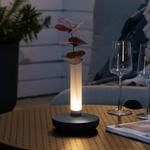 LED-Tischleuchte Biarritz, IP54, Akku, CCT, grau