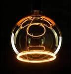 SEGULA LED-Floating Globe G150 E27 4W 922 gold dim