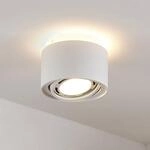 Arcchio Deckenlampe Walisa, &Oslash; 15 cm, wei&szlig;, Metall, GU10