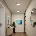 Paulmann Malik LED-Deckenlampe, 3-step-dim wei&szlig;