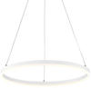 Arcchio Albiona LED-Hängeleuchte, weiß, 40 cm 9939060