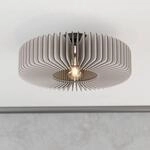 Deckenlampe Palombaia, wei&szlig;, &Oslash; 50 cm, Stahl/Holz, E27