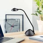 LED-Tischleuchte MAULarc, schwarz, H&ouml;he 38 cm, flexibel