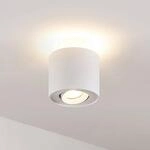 Arcchio Deckenlampe Walisa, &Oslash; 10 cm, wei&szlig;, Metall, GU10