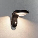 Paulmann LED-Solar-Au&szlig;enwandlampe Diskola, Sensor, anthrazit
