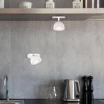 LED-Akku-Tischlampe Maxima, wei&szlig;, H&ouml;he 41 cm, Kunststoff