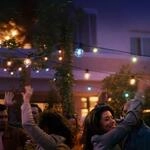 Philips Hue LED-Lichterkette Festavia Globe 14m 20 flg. IP65