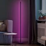 OSRAM SMART+ WiFi LED-Stehlampe ROUND schwarz 140 cm RGB CCT