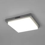 LED-Au&szlig;enwandleuchte Bermejo, eckig, Sensor, CCT, anthrazit