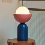 OSRAM Tischleuchte Decor Bowl, blau/pink, Stahl, E14