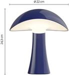 Louis Poulsen LED-Akkutischleuchte Rumee 220, blau, IP44