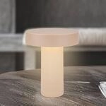 LED-Akku-Tischleuchte Bito, beige/beige, H&ouml;he 20 cm, IP44