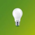 Philips E27 LED-Lampe A60 4W 840lm 2700K opal 6er-Pack