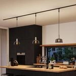 Paulmann URail-Lampenschirm Neila 2Easy, &Oslash; 23 cm, Rauchglas