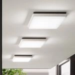LED-Au&szlig;endeckenleuchte Desdy, 30x30 cm, wei&szlig;