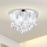 LED-Deckenleuchte Almonte mit Behang, 35cm