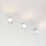 Philips Star LED-Strahler wei&szlig; 3-flg. WarmGlow