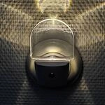 LED-Nachtlicht Slim f&uuml;r Steckdose, mit Sensor