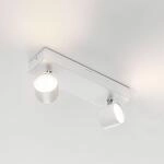 Philips Star LED-Strahler wei&szlig; 2-flg. WarmGlow