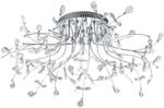 Deckenleuchte Crystal, chrom, 77 cm