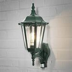 Au&szlig;enwandlampe Firenze m. Sensor, stehend, gr&uuml;n